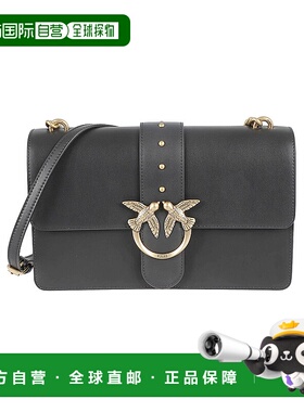 PINKO 女士斜挎包 100053A0F1Z99Q CO 黑色手提包单肩包