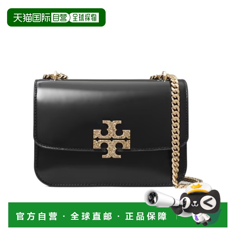 1h可退 TORY BURCH 女士手提包 178140001 SS2026 黑色 Black lea