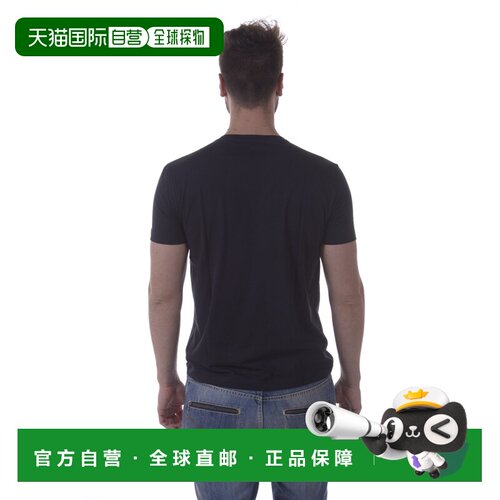 EA7 EMPORIO ARMANI 男士T恤 3YPTE9PJ78ZBLACK阿【付后1h可退】