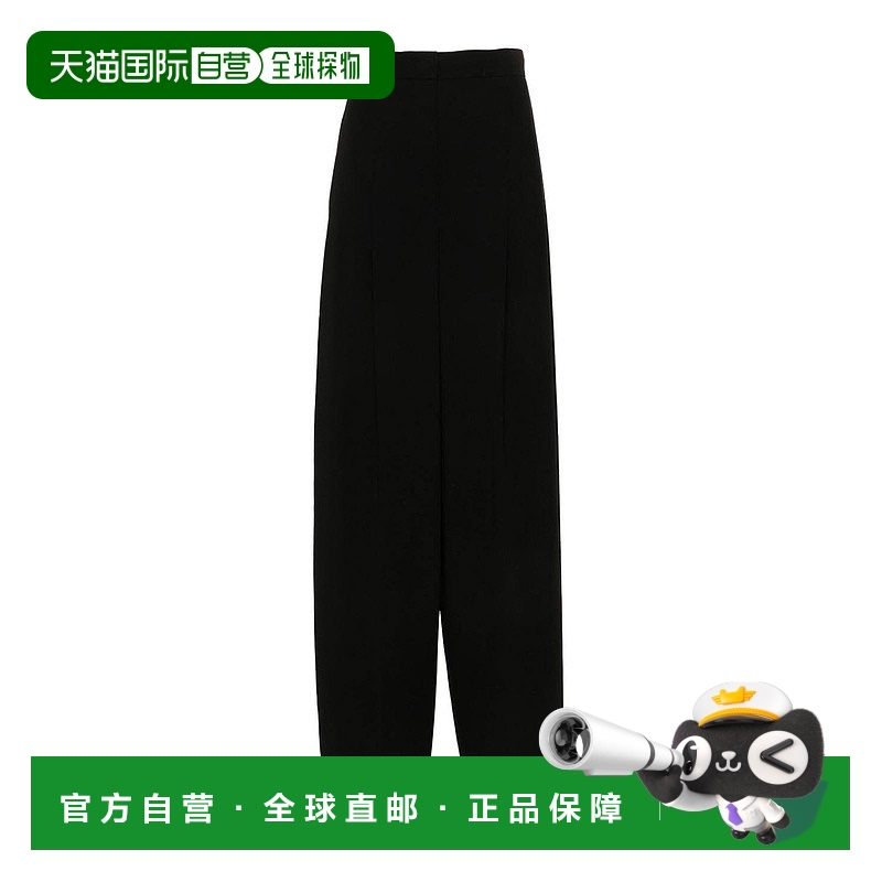 1h可退 MAX MARA 女士休闲裤 2421136041600004C AW2024 黑色