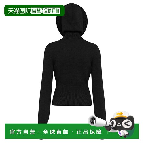 ALAIA 女士卫衣 AA9G0071K133B995 SS2025 黑色 ALAÏA sweater