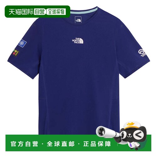 THE NORTH FACE 男士户外T恤 NF0A8HW4NLVBLU CO 蓝色
