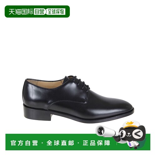 VALENTINO 男士商务正装鞋 SS2026 黑色德比鞋YS0M73NBK0NO