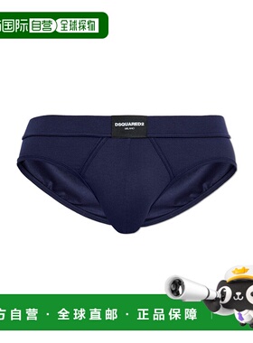 DSQUARED2 男士内裤 D9L8060300417 AW2025 蓝色 Briefs with log