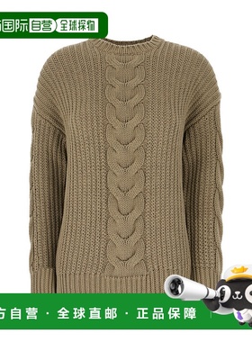 MAX MARA 女士针织衫 ACCIAIO123005 SS2024 灰色 Khaki green co