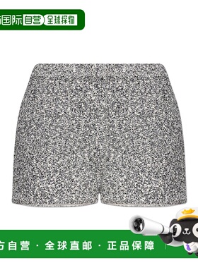 TORY BURCH 女士短裤 1708280002 AW2025 灰色 Shorts with an el