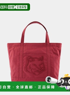 MAISON KITSUNÉ 女士手提包 LW05104WW0107P677 红色