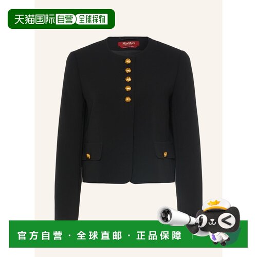 MAX MARA STUDIO 女士西服 100312715713000 CO 黑色