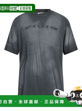 1h可退 潮奢 1017 ALYX 9SM 男士 T恤 grey灰色 舒适时尚