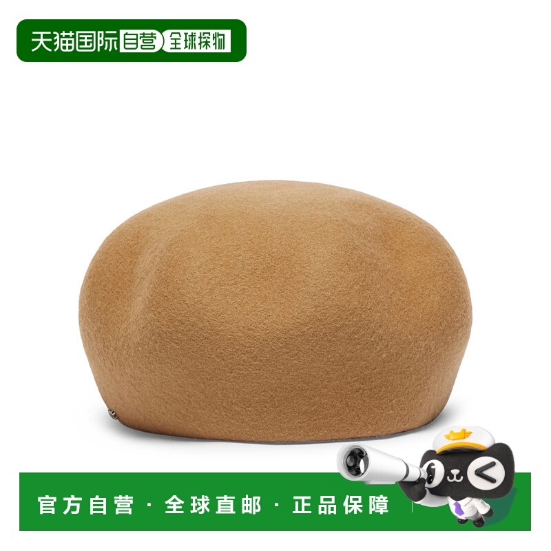 1h可退 WEEKEND MAX MARA 女士帽子 PITTI002 AW2025 驼色羊毛