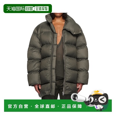 RICK OWENS 男士羽绒服 RU02E1791NPD325 AW2025 军绿色