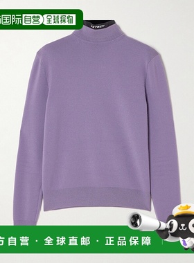 1h可退 潮奢 Aztech Mountain 女士 Etta 层叠感针织边羊毛高领毛