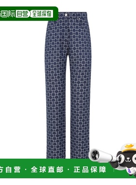 GIVENCHY 女士休闲裤 BW5166516D457DENIMBLUE SS2025直筒裤