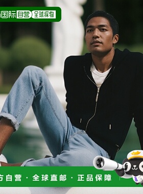 1h可退 TOM FORD 男士卫衣 JDL010JMC072LB999 AW2025 黑色帽衫