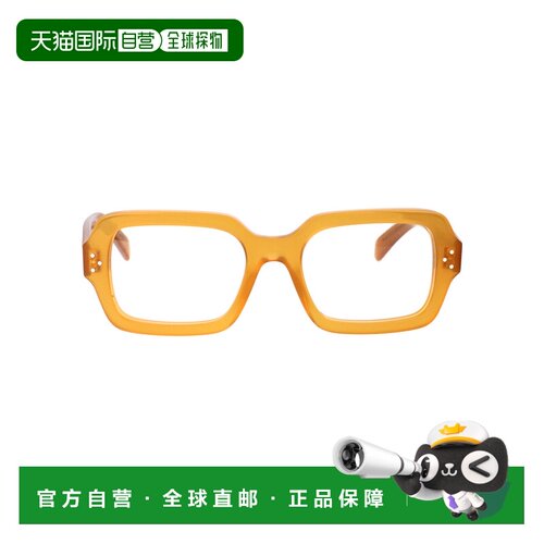 CELINE 女士眼镜 CL50147I045 AW2025 黄色 BOLD 3 DOTS