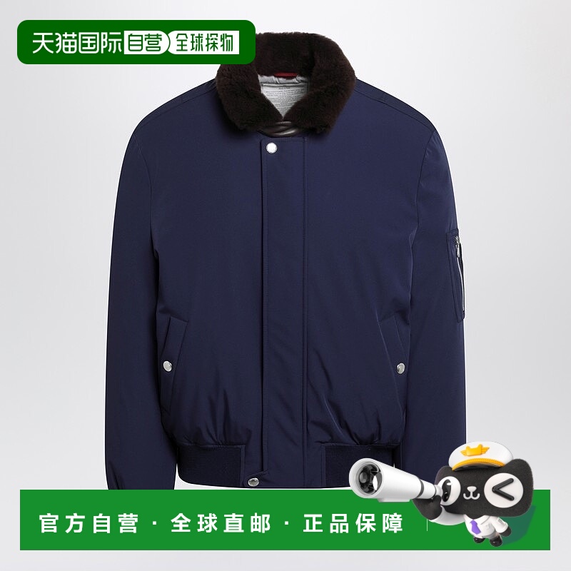 1h可退 潮奢 Brunello Cucinelli 布内罗 古奇拉利 男士 靛蓝色尼