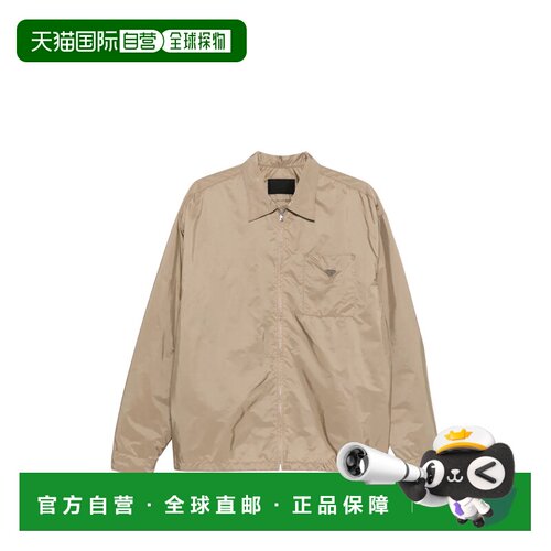 PRADA 男士衬衫 SC847SOOO1WQ9F034X SS2026 米白色外套
