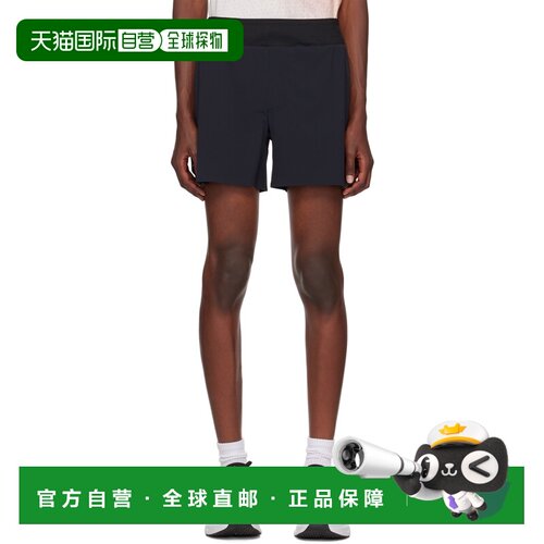 ON RUNNING 男士短裤 1ME11560553BLACK AW2024 黑色
