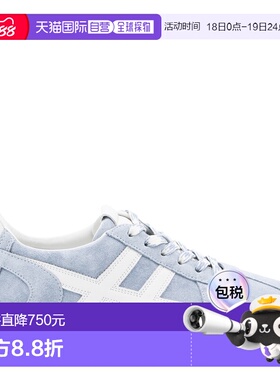 1h可退 潮奢 Hogan 女士 JEANS 皮质运动鞋 HXW7010FP0CUHO德训鞋