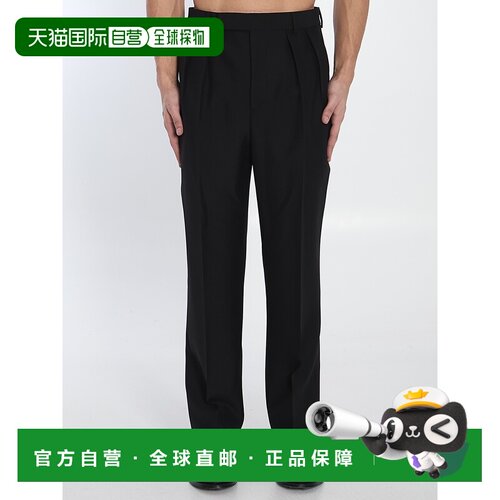CELINE 男士休闲裤 RP01Q363S38NO AW2025 黑色 Pants made of wo