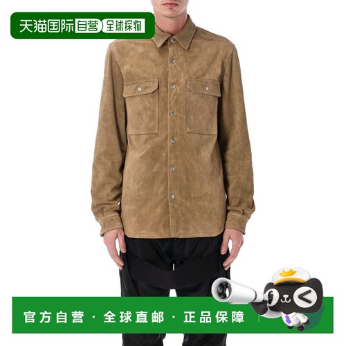 RICK OWENS 男士外套 RR01F2729LCSU104 SS2026 棕色