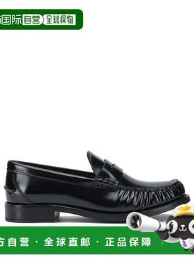 PRADA 女士芭蕾乐福鞋 1D199OP39F0002F020 AW2025黑色 普拉达