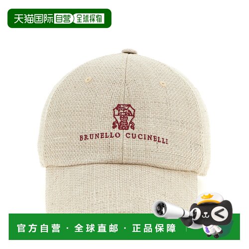 BRUNELLO CUCINELLI 男士帽子 MZ4039850CLB47 SS2026鸭舌帽