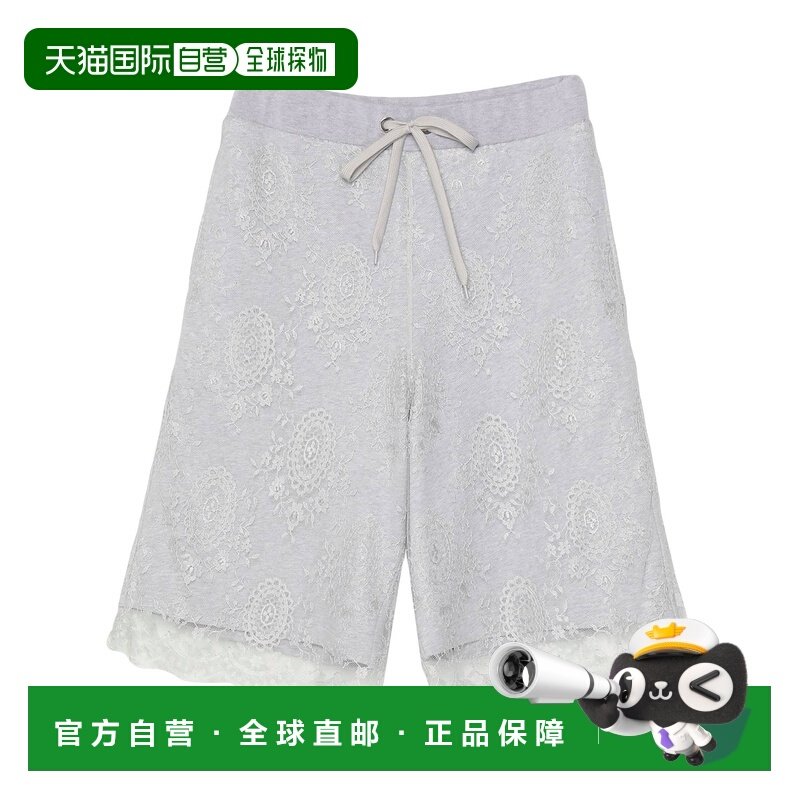 1h可退 潮奢 Burberry 巴宝莉 女士 短裤 grey灰色 舒适时尚,女装/女士精品,休闲裤,淘宝优惠券,粉丝福利购,淘宝优惠卷