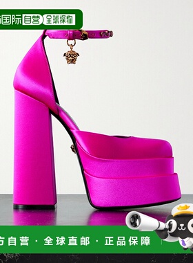 1h可退 潮奢 versace 范思哲 女士 Medusa Aevitas 精饰金属感皮