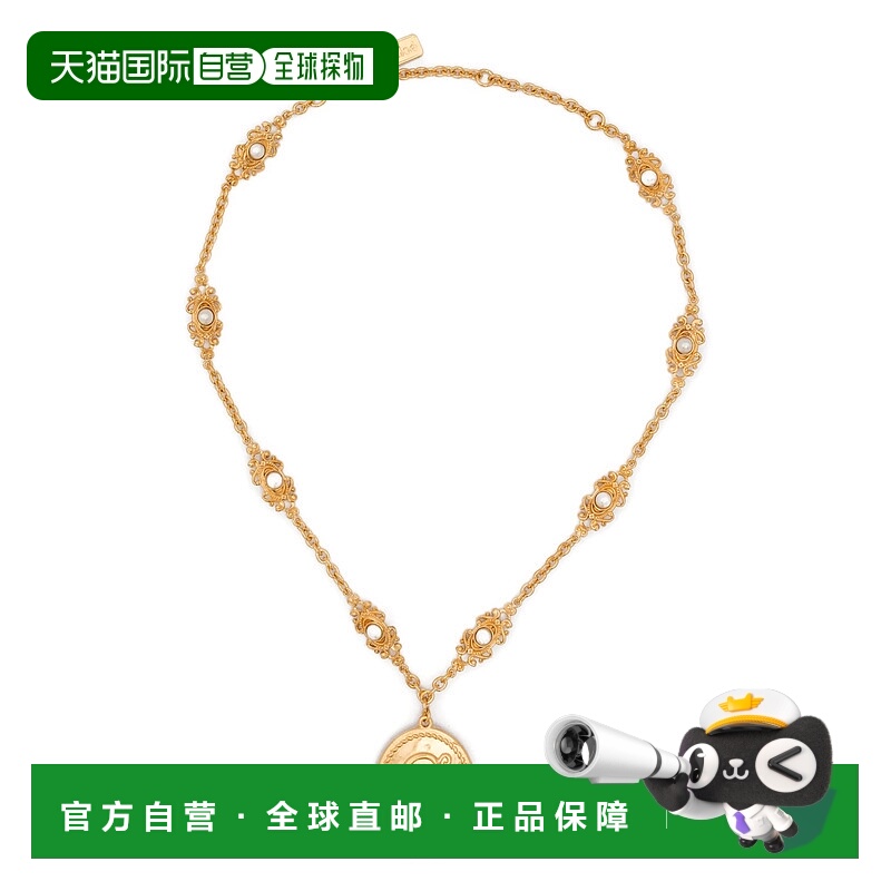 1h可退 CHLOÉ 女士项链 CH25WJN33RSB9DC AW2025 金色 Château Tr