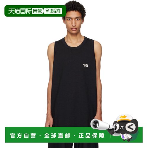 Y-3 男士 黑色 Elegant Basketball Jersey 背心 KS7638