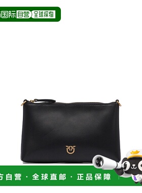 PINKO 女士单肩包 104277A0F1Z99Q AW2025 黑色 扁平手拿包
