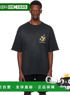 1h可退 潮奢 AMIRI 男士 黑色 Eagle Oversized T 恤 AMJYTE1232