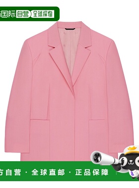 GIVENCHY 女士西服 BW30FG108W670 SS2023 粉红色 徽标西装外套