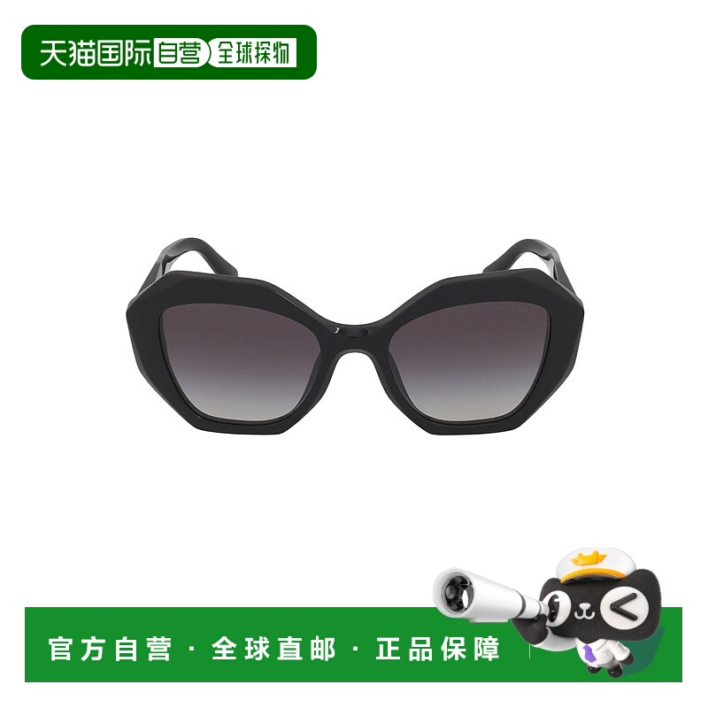 1h可退 PRADA 女士眼镜 16WSSOLE1AB5D1 SS2025 黑色 1FZG4N20A