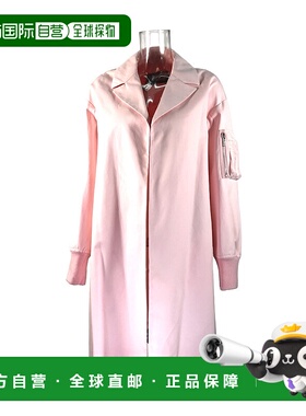 1h可退 MOSCHINO 女士外套 WK37200T7893L53 AW2024 粉红色风衣