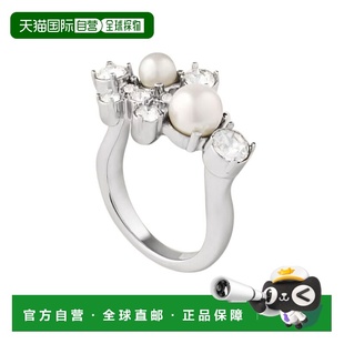 透明珍珠徽标 GIVENCHY SS2026 BF30M4F05M132 戒指 女士戒指