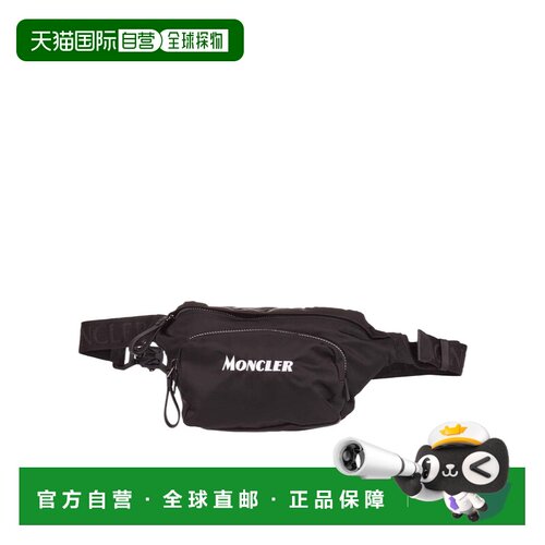MONCLER 男士腰包 5M7021002SJM999NERO AW2020 黑色斜挎包