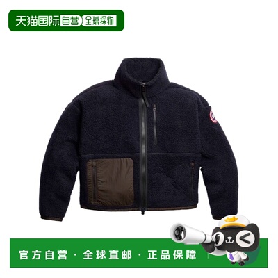 CANADA GOOSE 女士夹克 1101W9103 SS2026 黑色 Simcoe 拉链衫