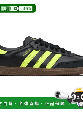 1h可退 潮奢 Adidas 女士 黑色 Samba OG 运动鞋 JS1387