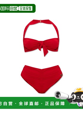 BALMAIN 女士泳装 BKBBT24400600 AW2025 红色 Two-piece swimsui