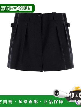 PRADA 女士休闲裤 P273JGSOOO17YUF0008 AW2025 蓝色短裤