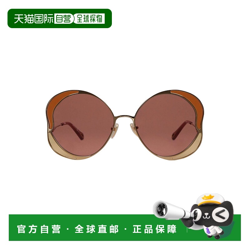 1h可退 潮奢 Chloe 蔻依 女士 太阳眼镜 metal金属色 舒适时尚