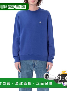 AUTRY 男士卫衣 SWTM2402 SS2023 蓝色 Academy cotton sweatshir