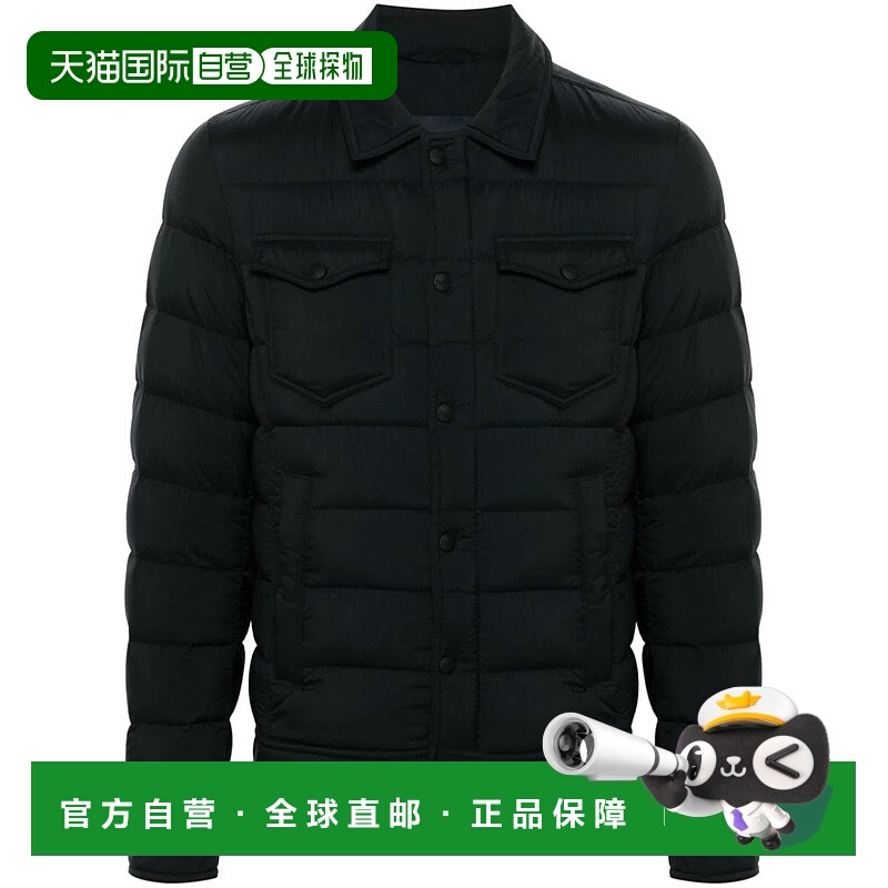 1h可退 HERNO 男士外套 PI011ULE12456Z9300-0 AW2024 黑色