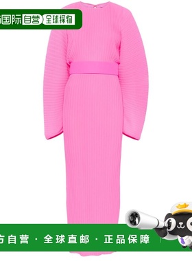 1h可退 潮奢 SOLACE LONDON 女士 紫红连衣裙 OS21061BHOTPINK