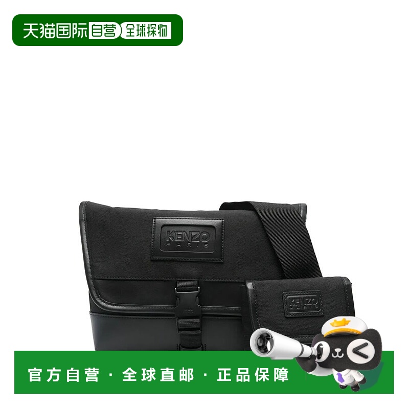 1h可退 KENZO 女士手提包 FF65SA302B1599 AW2025 黑色 “KENZO K