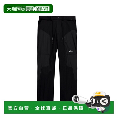 1h可退 奢淘 Nike 黑色logo印花功能性长裤 男 OMCA232G21FAB0011
