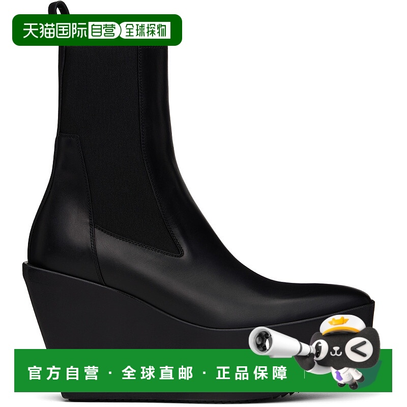 1h可退 潮奢 rick owens 瑞克 欧文斯 女士 黑色 Hollywood Slive