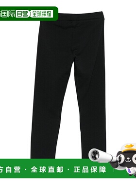 1h可退 MOSCHINO 男童长裤 HDP06QLBA1160100 AW2025 黑色